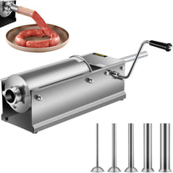 Vevor - Machine a Saucisse 5L Remplissage de Saucisse horizontal de saucisse remplissante de saucisse pour la maison et lutilisation commerciale en