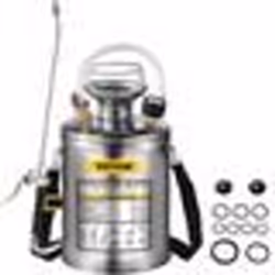 Pulvérisateur de jardin - VEVOR - Acier inoxydable - Capacité totale 4 L - Multi usage