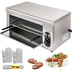 Vevor - 2000W Salamandre Electrique Professionnelle Toaster Hamburger Cuisine Grille Pain Toaster Pour Faire Fondre Du Fromage a Raclette, Griller