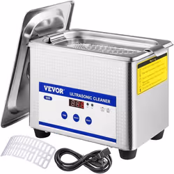 Nettoyeur à ultrasons VEVOR 08 L avec panier de nettoyage
