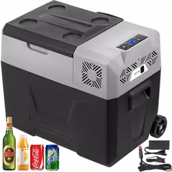 Glacire Conglateur Voiture 40L - VEVOR - Rfrigrateur portable lectrique 220Vpour Maison - Voiture