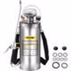 Pulvérisateur de jardin - VEVOR - Acier inoxydable - Capacité totale 8 L - Multi usage