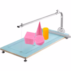 Machine de découpe de mousse Coupe-Fil Chaud Acier inoxydable Angle ajustable Température contrôlable Cette découpeuse à mous ...