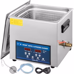 Nettoyeur Ultrasonique Professionnel 10L - VEVOR - Double Fréquence 28-40KHZ