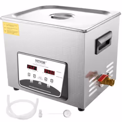 Nettoyeur Ultrason Professionnel 10L - VEVOR - Acier Inoxydable SUS 304 - Fonction de Dégazage