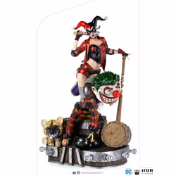 Figurine - IRON STUDIOS - Harley Quinn - Échelle 1/3 - Résine - Multicolore - Décoratif