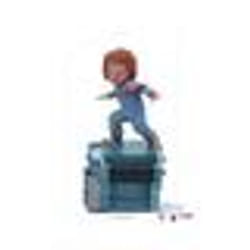 Figurine - IRON STUDIOS - CHUCKY LA POUPÉE DE SANG - Résine - 1/10 - Rouge