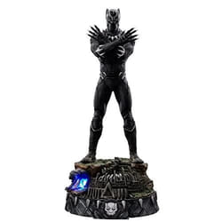 IRON STUDIOS BLACK PANTHER DELUXE 1:10 - THE INFINITY SAGA - ART IS597