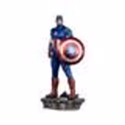 Statuette - Iron Studios - Captain America - Échelle 1/10 - Résine - Intérieur