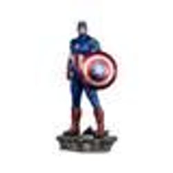 Statuette - Iron Studios - Captain America - Échelle 1/10 - Résine - Intérieur