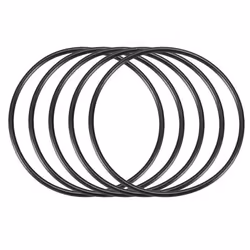 SOURCING MAP Joint Torique 100mm OD 93mm ID 3.5mm Largeur Métrique Nitrile Caoutchouc Joint Étanchéité 5Pcs