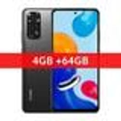 Xiaomi Redmi Note 11 4+64GO Gris Global Version Snapdragon 680 Octa Core 33W Pro Fast Charging 50MP Quad Camera 90Hz AMOLED