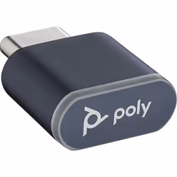 POLY BT700, USB Type-C, Bluetooth, Liaison, Statut, 50 m, 20,5 mm, 15,2 mm