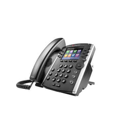 POLY 411 téléphone fixe Noir 12 lignes TFT