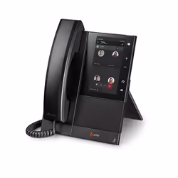 POLY CCX 500, Téléphone IP, Noir, Combiné filaire, Android, Utilisateur, LCD