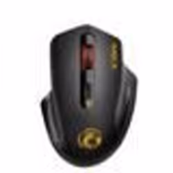 Souris de jeu sans fil - iMICE - E-1800 - Ergonomique - 4 boutons - Molette éclairée rouge