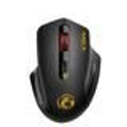 Souris de jeu sans fil - iMICE - E-1800 - Ergonomique - 4 boutons - Molette éclairée rouge