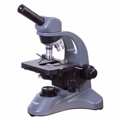 Levenhuk 700M, Microscope optique, Gris, Aluminium, 0 - 24 mm, 0 - 75 mm, 2000x