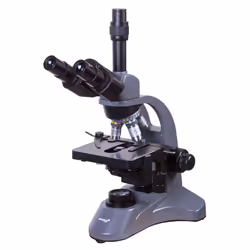 Levenhuk 740T, Microscope optique, Noir, Gris, Aluminium, 0 - 24 mm, 0 - 75 mm, 2000x