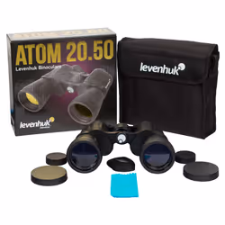 Levenhuk Atom 20x50 jumelle BK-7 Porro Noir