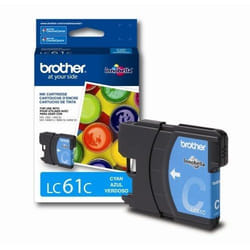 Brother LC61C cartouche d'encre Original Cyan