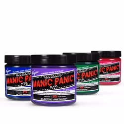 Coloration semi-permanente - Manic Panic - Silver Stiletto - Argent blanc glacé - Vegan - Crème