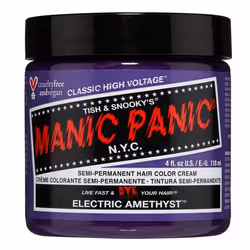 Manic Panic Classic High Voltage, Violet, Electric Amethyst, Unisexe, 118 ml, 118 g, Cheveux blonds