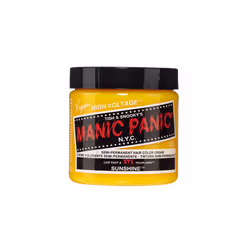 Manic Panic Classic High Voltage, Jaune, Sunshine, Unisexe, 118 ml, Tous types de cheveux, Maintien de la couleur, Brillant