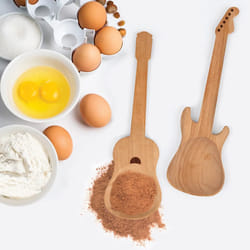 Kikkerland CU64 Cuillère à salade Bois 2 pièce(s)