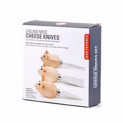 Kikkerland CHS08 kit de service à fromages 3 pièce(s)