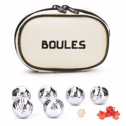 Mini set 6 boules de pétanque