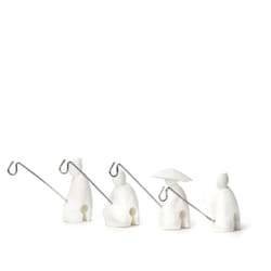 Kikkerland CU127 Support de sachet de thé Blanc