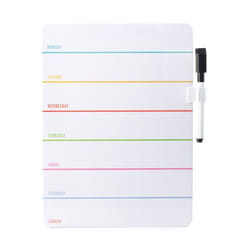 Kikkerland MH70 tableau effaçable à sec et accessoires Blanc
