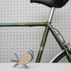 Multi-outils pour Vélo - Kikkerland - Oiseau - 5 clés allen - Tournevis cruciforme - Compact
