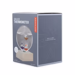 Kikkerland ST84 thermomètre environnement Intérieure Transparent, Bois - Vue supplémentaire 4