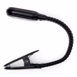 Kikkerland 612615101326, Lampe-torche à cliper, Noir, Acrylonitrile-Butadiène-Styrène (ABS), Thermoplastique, LED, 1 lampe(s) ...