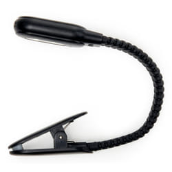 Kikkerland 612615101326 torche et lampe de poche Noir Lampe-torche à cliper LED