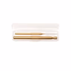 Set de pailles - Kikkerland - Voyage - Cuivre - Écologique - Design contemporain