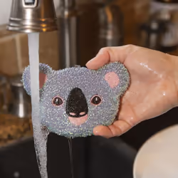 Kikkerland CU321 éponge Koala Nylon, Polyuréthane Multicolore 3 pièce(s)