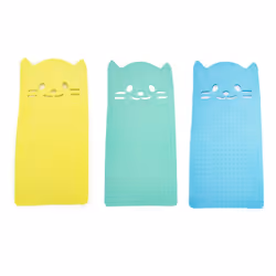 Kikkerland CU324, Cellulose, Bleu, Vert, Jaune, Lavage en machine, 124 mm, 270 mm, 3 pièce(s)