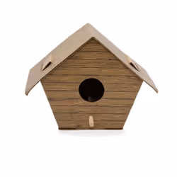 Coffret DIY Fabriquez votre nichoir à oiseaux hexagonal