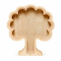 Kikkerland PB24 tirelire Bois Acrylique, Panneaux MDF, Métal, Hévéa, Bois 1 pièce(s)