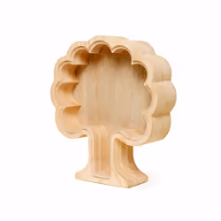 Kikkerland PB24 tirelire Bois Acrylique, Panneaux MDF, Métal, Hévéa, Bois 1 pièce(s)