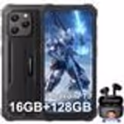 Smartphone Incassable Blackview BV5300 Plus 61 16Go+128Go Android 13 Noir avec Écouteurs Bluetooth Blackview Airbuds8(Noir)