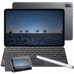Blackview Tab 16 Tablette Tactile 11 pouces FHD+ 14Go+256Go-SD 1To 13MP+8MP 7680mAh Android 12 Dual SIMFace ID Gris Avec Clav ...