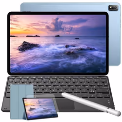Blackview Tab 16 Tablette Tactile 11 pouces FHD+ 14Go+256Go-SD 1To 13MP+8MP 7680mAh Android 12 Dual SIMFace ID Bleu Avec Clav ...