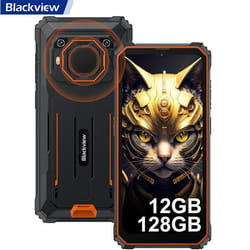 Téléphone Portable Incassable Blackview BV6200 Pro Android 13 656 HD+ 13000mAh/18W 12Go+128Go 13MP ÉtanchéFace IDDual SIM