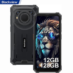 Téléphone Portable Incassable Blackview BV6200 Pro Android 13 656 HD+ 13000mAh/18W 12Go+128Go 13MP ÉtanchéFace IDDual SIM -