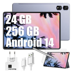 Tablette Tactile BLACKVIEW Tab 16 Pro 10.95 24Go+256Go-SD 1To 7700mAh 13MP+8MP Android 14 Charge rapide-Dual SIM Mode PC - Violet