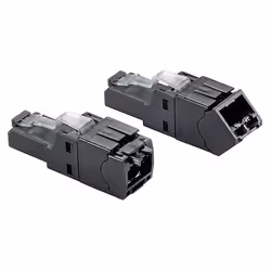 Panduit FP6X88MTG-X, RJ-45, TX6A, Noir